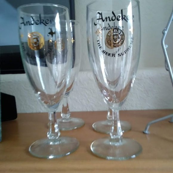 Vintage Dining 4 Vintage Andeker Stemmed Beer Glasses Poshmark